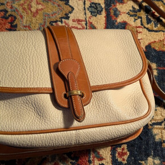 Dooney & Bourke Pebble Grain Crossbody bag, Bone & Caramel - Picture 3 of 15
